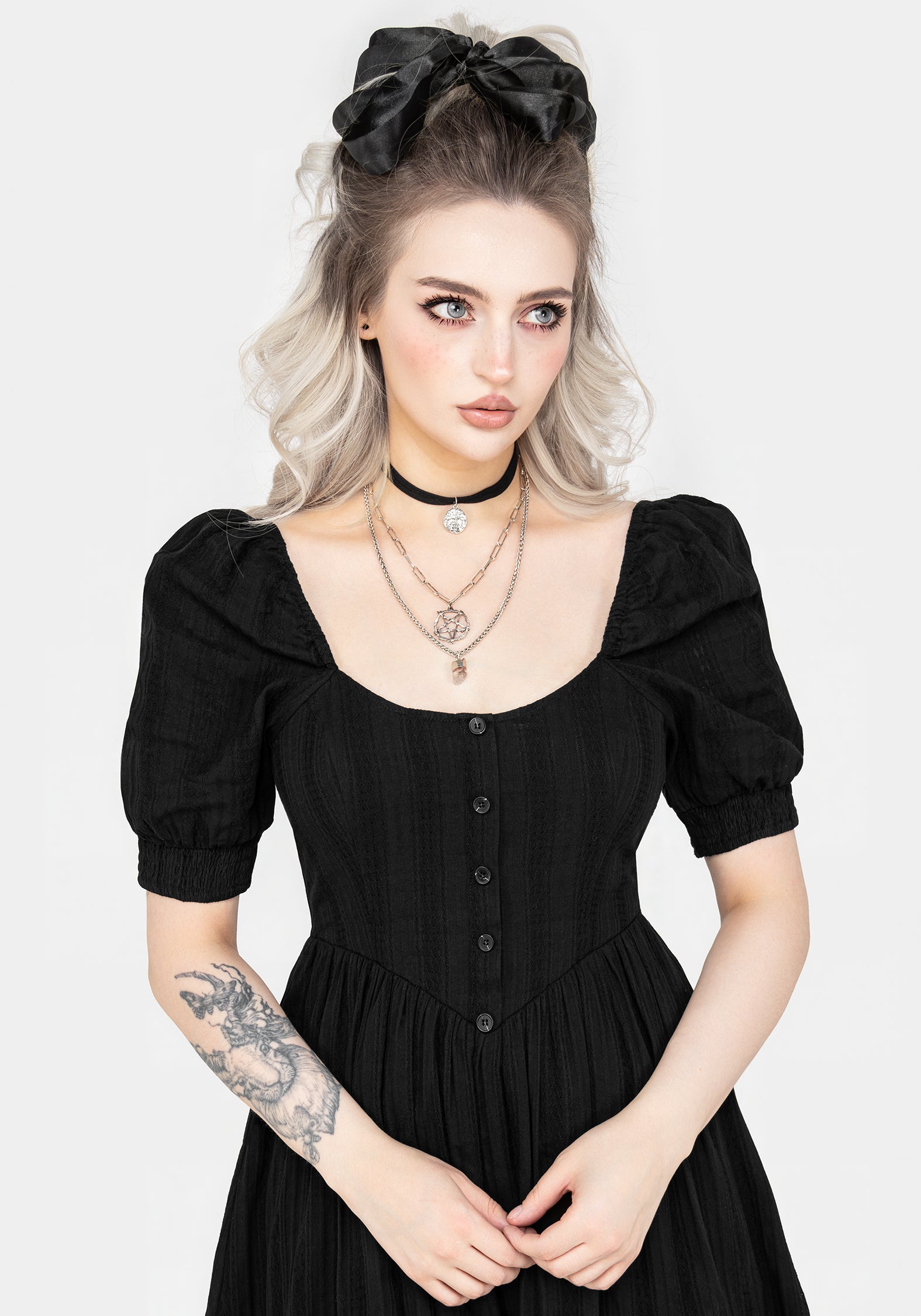 Marcia Broderie Midaxi Dress - Image 5